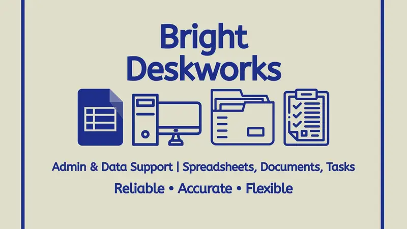 Accurate Data Entry and Virtual Admin Assistance