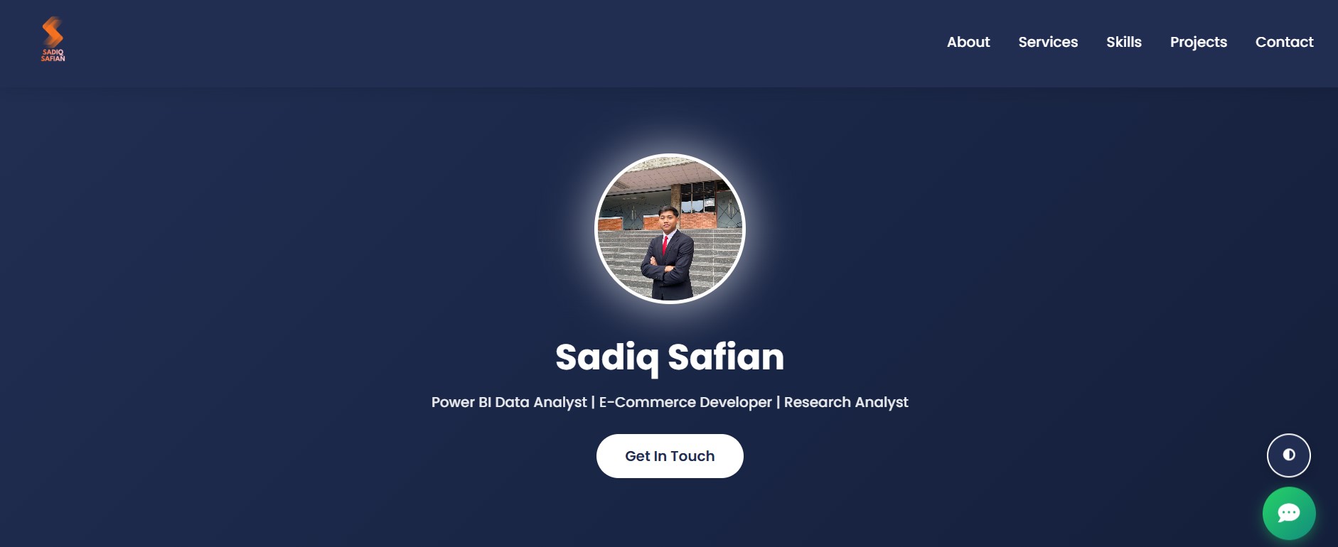 Portfolio Website Development (Personal Branding)