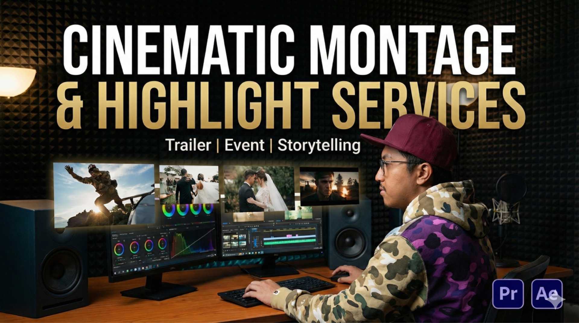 Cinematic / Epic Highlights, Montage & Trailer (3 days) 2